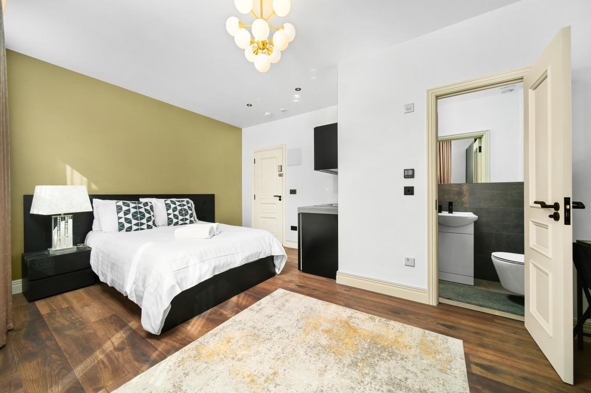 Nine Elms Modern Studio Apartments London Eksteriør billede