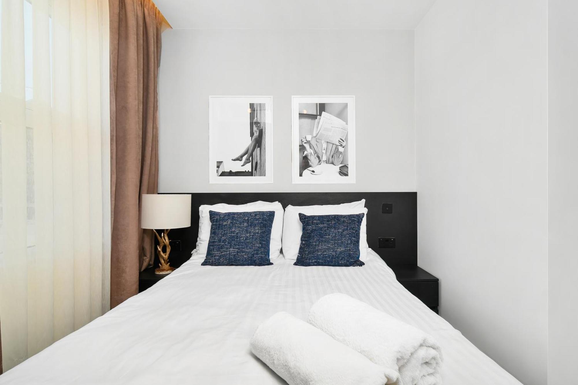 Nine Elms Modern Studio Apartments London Eksteriør billede