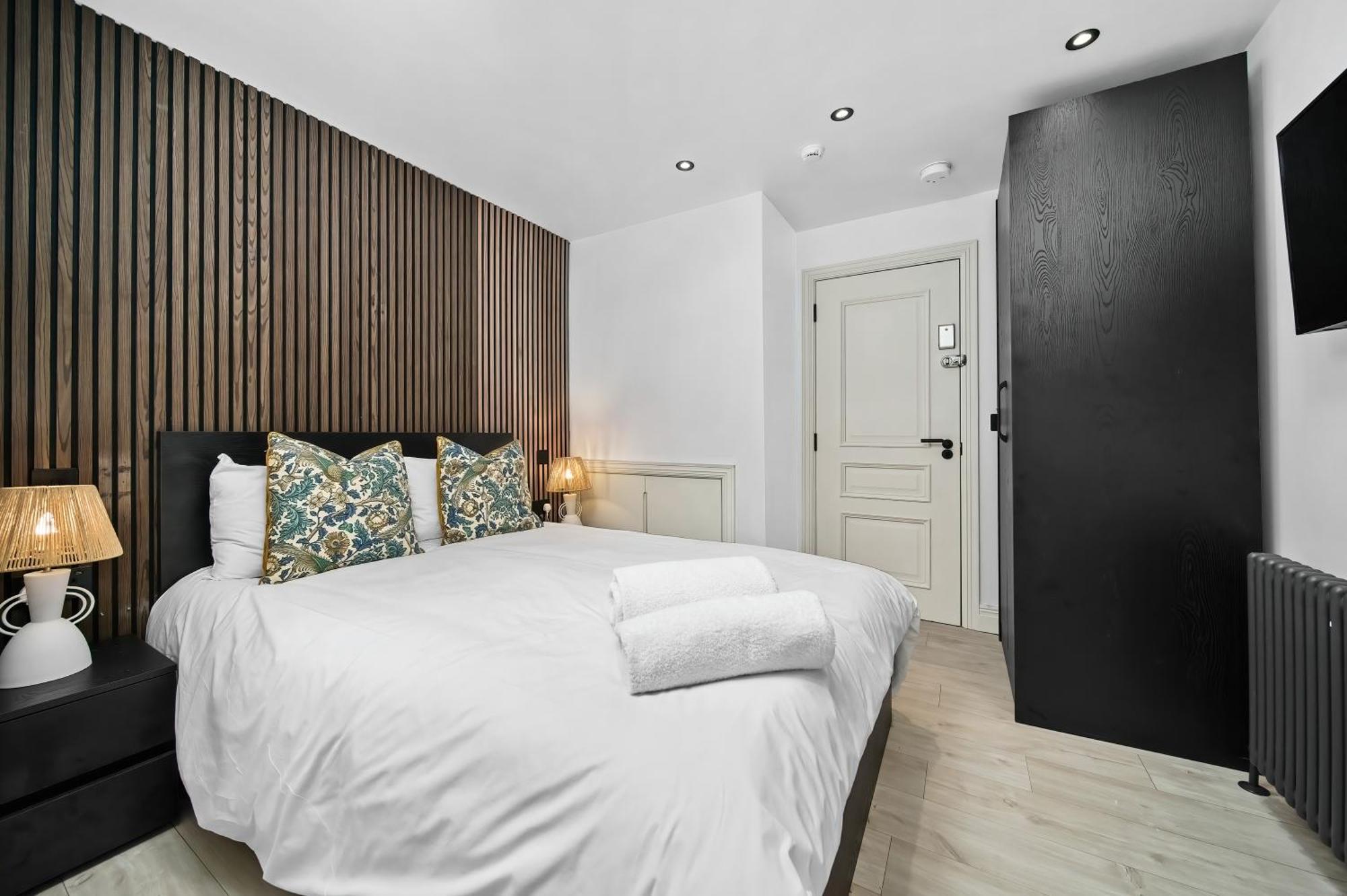 Nine Elms Modern Studio Apartments London Eksteriør billede