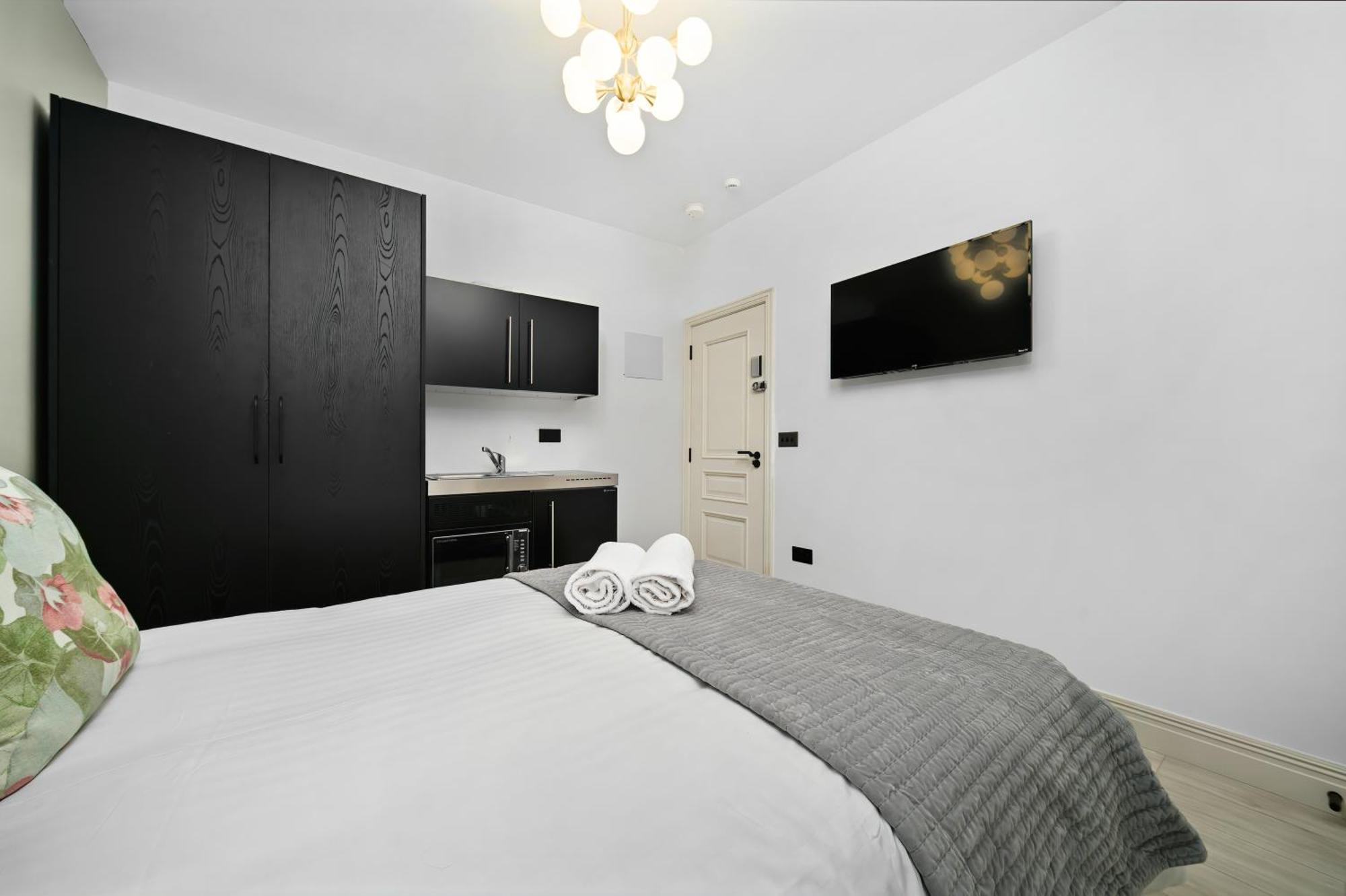 Nine Elms Modern Studio Apartments London Eksteriør billede