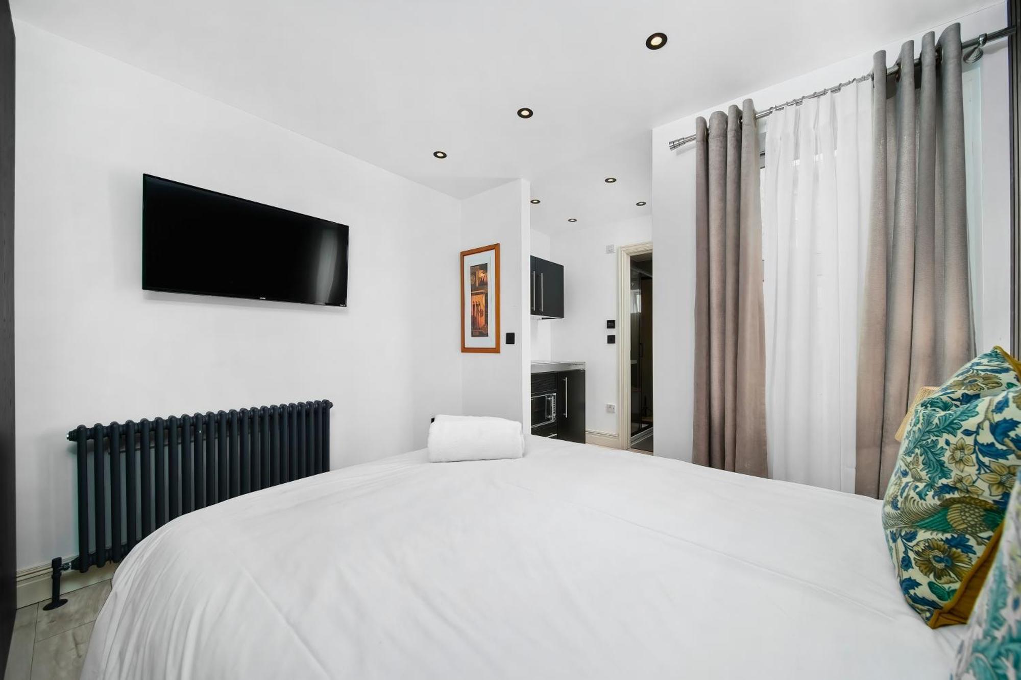 Nine Elms Modern Studio Apartments London Eksteriør billede