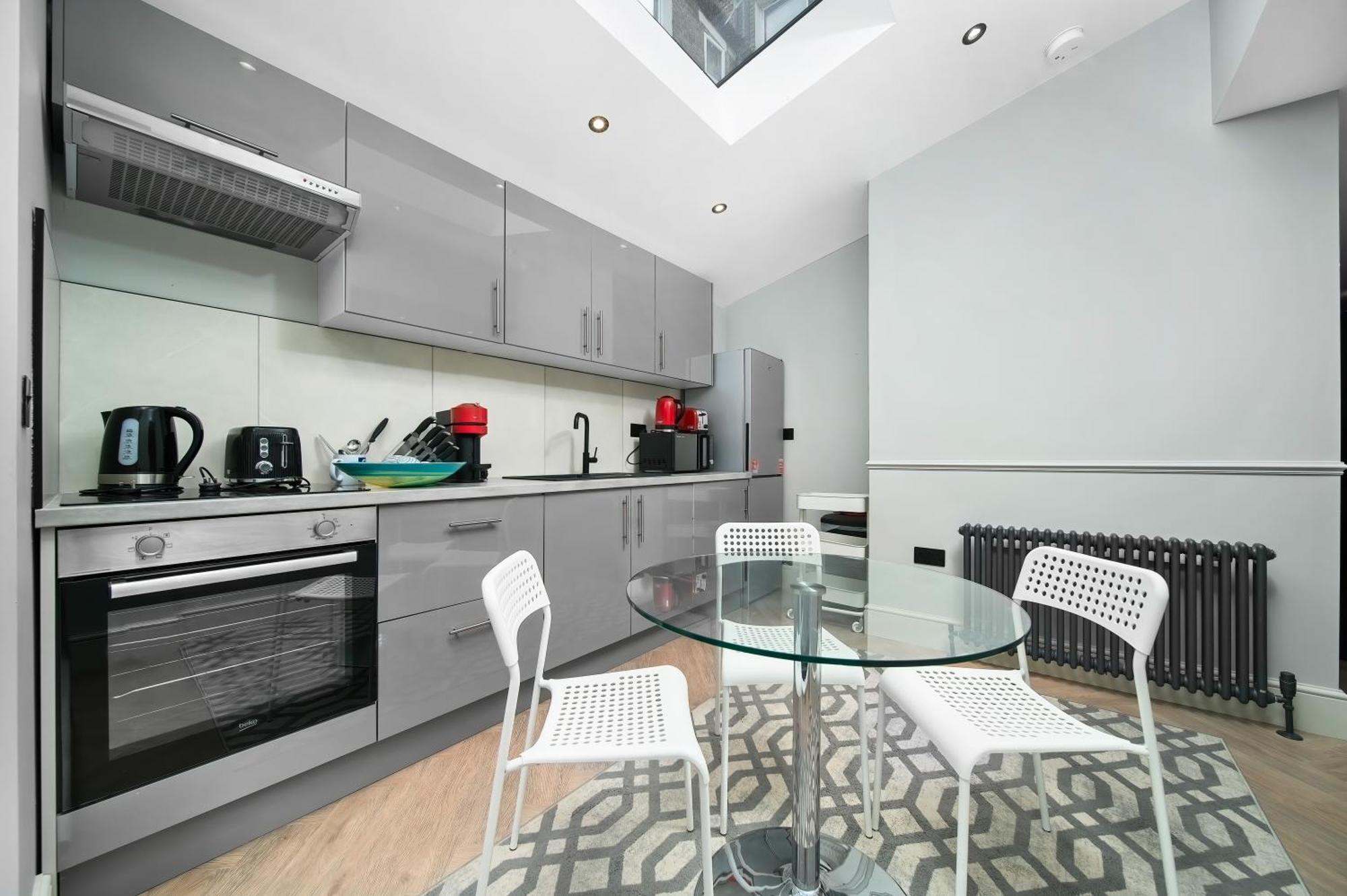 Nine Elms Modern Studio Apartments London Eksteriør billede