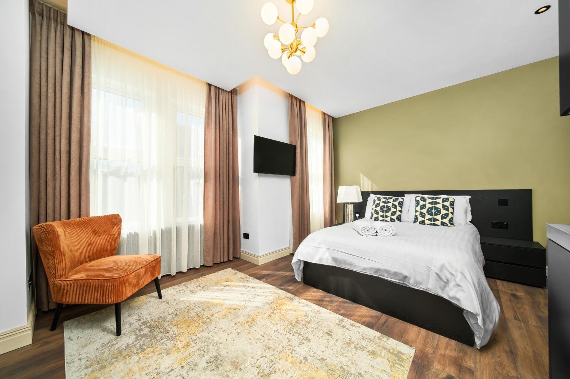 Nine Elms Modern Studio Apartments London Eksteriør billede