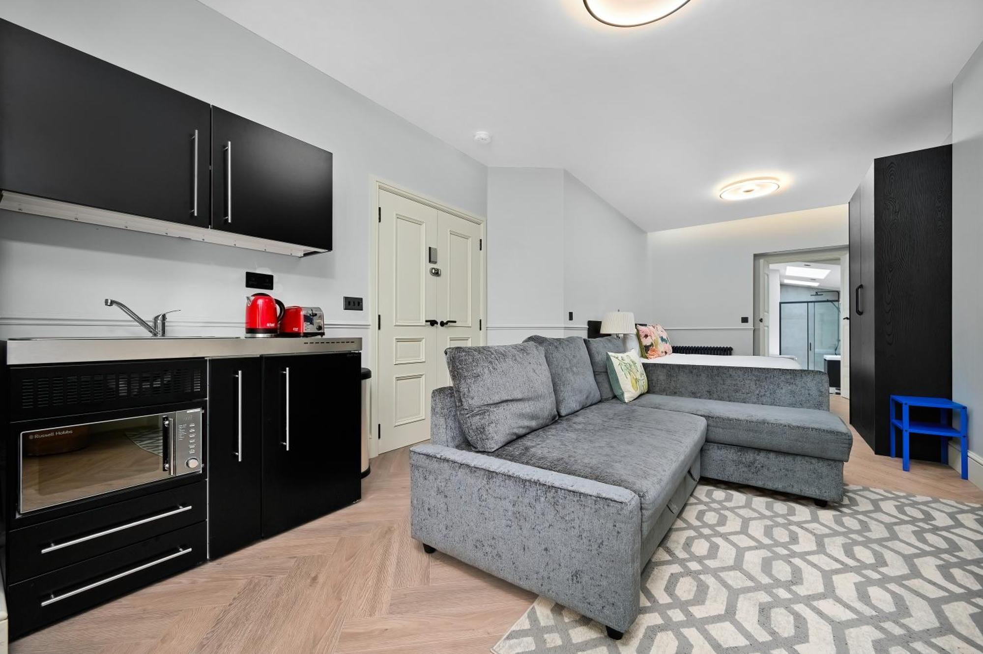 Nine Elms Modern Studio Apartments London Eksteriør billede